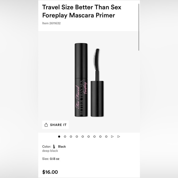 Too Faced Better Than Sex Mascara Trio (NEW) (WILL SELL TOGETHER OR SEPARATE) - Picture 14 of 14
